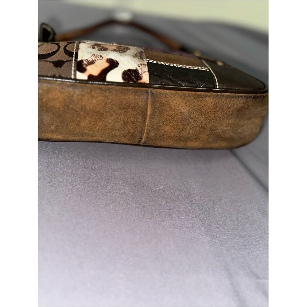 Coach y2k retired shoulder bag patchwork - Picture 5 of 7